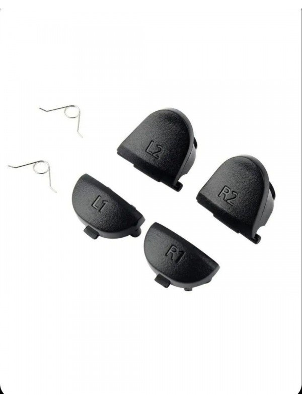 L1 L2 R1 R2 Button Kit for PS4 Controller – Black
